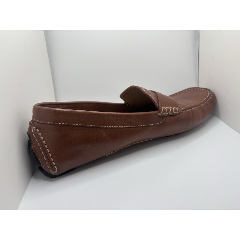 Cole Haan Howland Penny Loafers Men's 11.5 C04534 Saddle Tan Leather Driving - Picture 5 of 8
